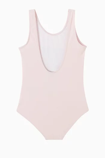 Floral Logo Swimsuit