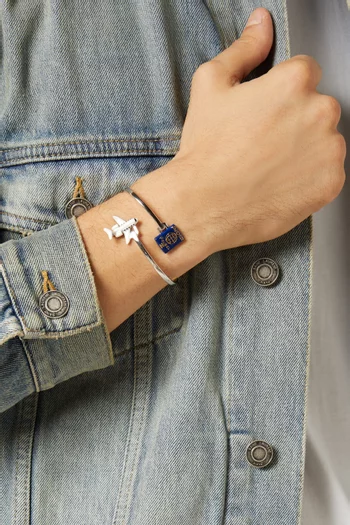 سوار مزين بحليتين