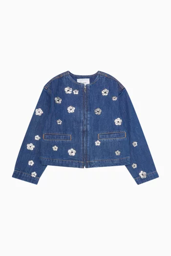 Sequin Denim Jacket
