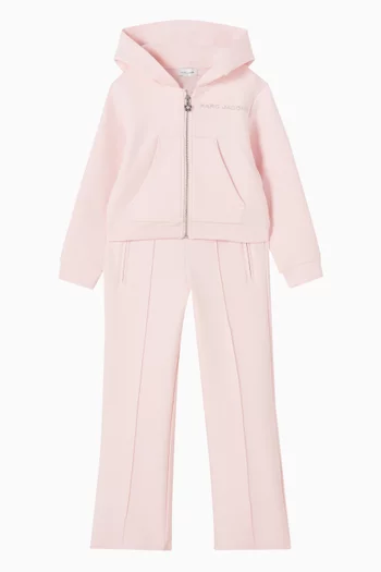 Logo Trousers in Cotton-blend