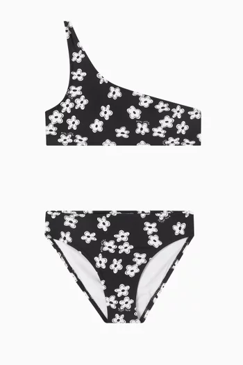 Daisies One-Shoulder Bikini