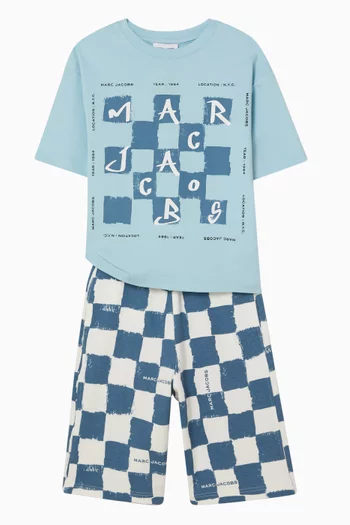 Logo T-shirt in Organic Cotton-jersey