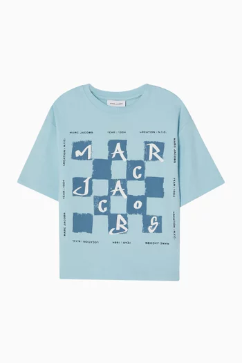 Logo T-shirt in Organic Cotton-jersey