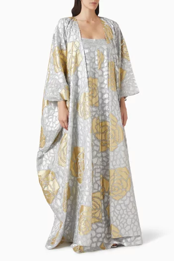 طقم فستان وكيمونو