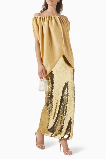 Sequin-embellished Skirt