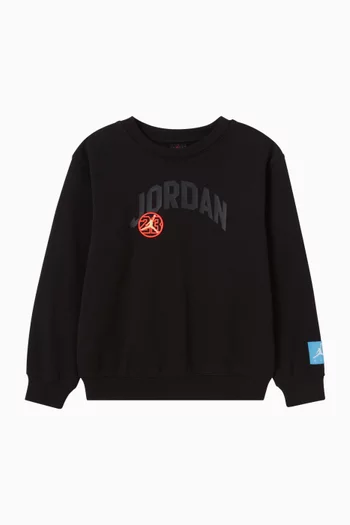 Dynasty Sweatshirt in Cotton Fleece