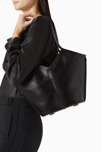 Small Calella Shoulder Bag in Leather