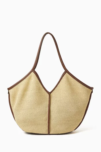 حقيبة يد كاليلا خوص ناعم