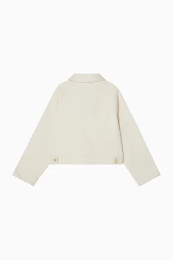 Zip-through Jacket in Denim