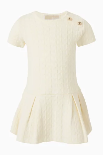 Flared Knitted Dress