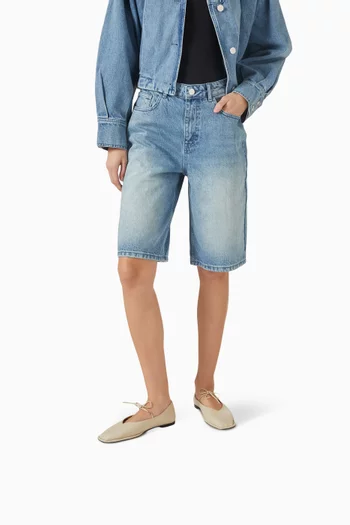 حذاء باليرينا سواي بكعب مسطح جلد