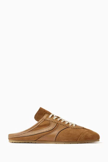 Mule Sneakers in Suede