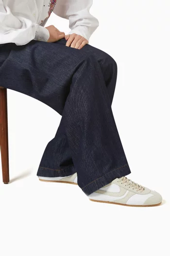 Slim Sneakers in Leather