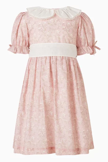 Amara Toile-print Dress