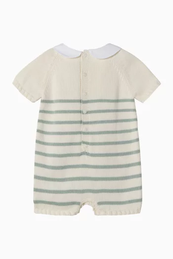 رومبر كلافيل مزين بسلاحف منسوج من القطن