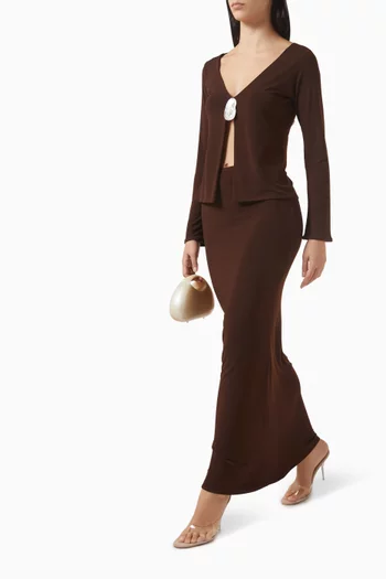 تنورة أرينا طويلة