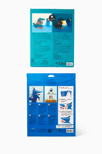 3D Dino Lamp & Shark Mask Set