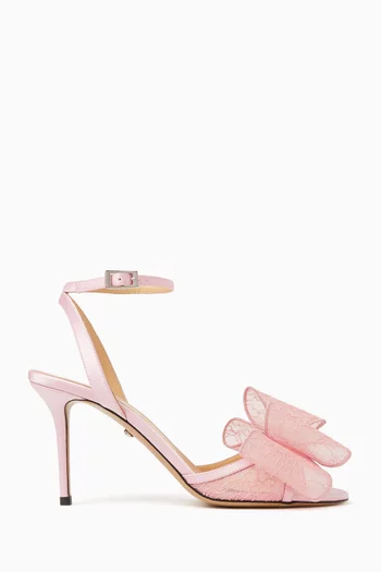 صندل لو كادو بكعب 85 مم دانتيل