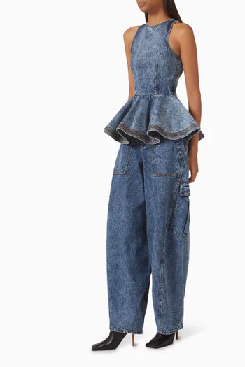 Cargo Jeans in Denim