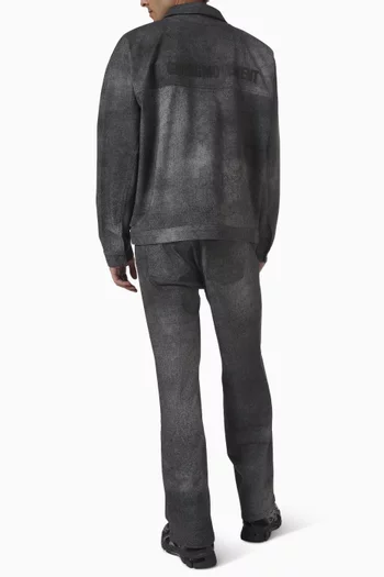 Oversized Jacket in Soft Denim