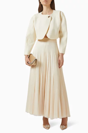 جاكيت قصير بتصميم منفوخ