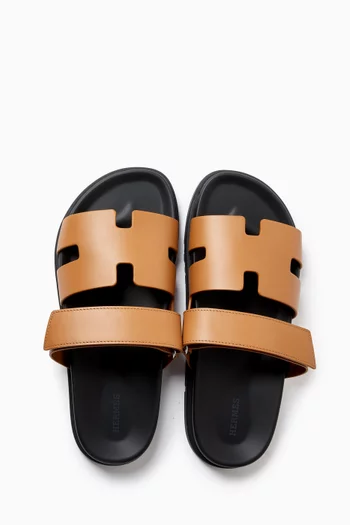 Chypre Sandals in Leather, EU 42
