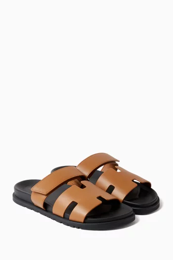 Chypre Sandals in Leather, EU 42