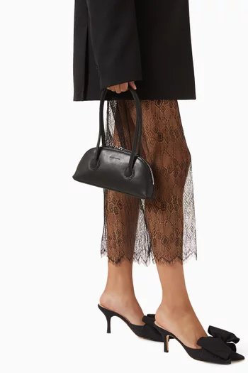 حقيبة كتف بيسيت جلد بقر