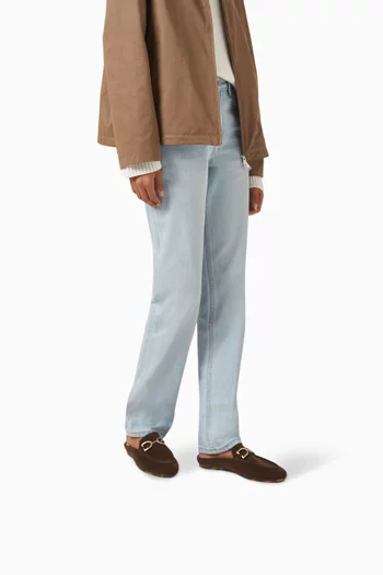 حذاء كوزي بيت سهل الارتداء مفتوح من الخلف محاك بتقنية ReVelvet‎‎