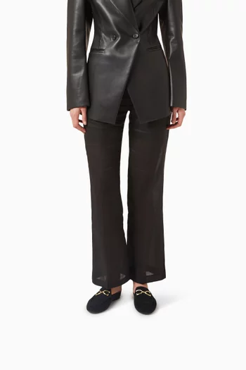 حذاء كوزي بيت سهل الارتداء مفتوح من الخلف محاك بتقنية ReVelvet‎‎