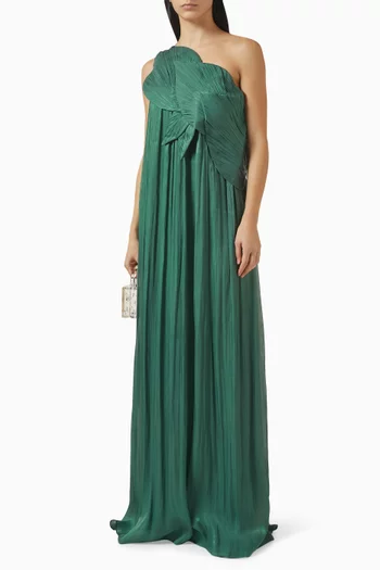 فستان سهرة امابيل بكتف مكشوف جورجيت لوركس