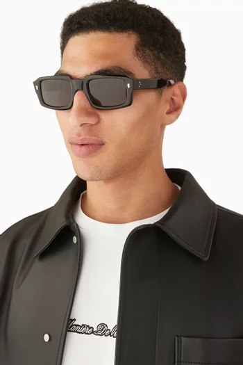 Rectangle Sunglasses in Acetate