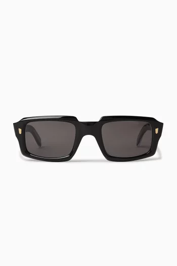 Rectangle Sunglasses in Acetate