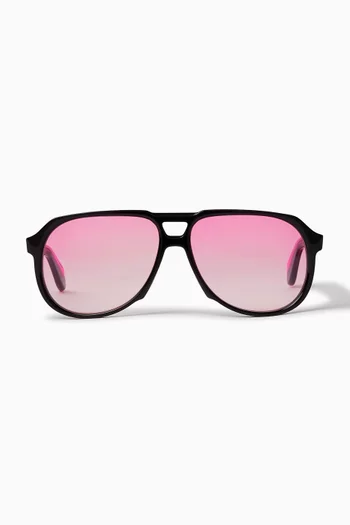 Aviator Sunglasses in Acetate