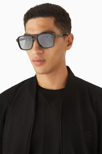 Aviator Sunglasses in Acetate