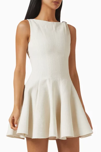 فستان ريسو قصير