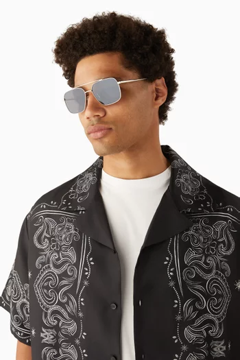 نظارة شمسية فرانك معدن