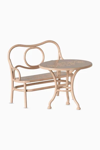 طقم مقهى بيج ماوس خشب