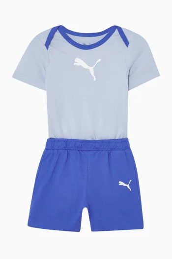 Minicats Onesie & Shorts Set