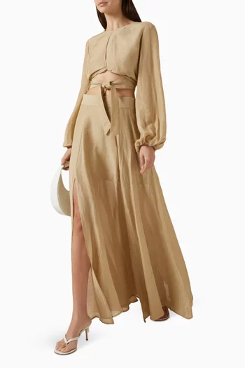 تنورة طويلة