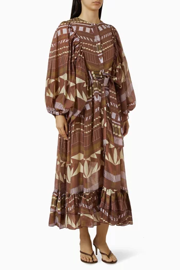Printed Maxi Dress