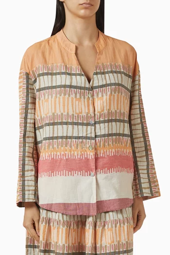 Zakar Embroidered Shirt