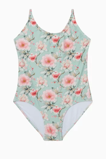 Tie-back One-piece Swimsuit