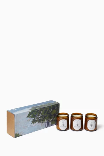 مجموعة شموع للأماكن الخارجية، 3 قطع