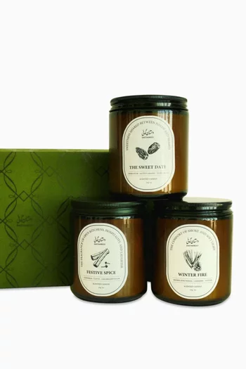 The Holiday Candle Collection, Set of 3