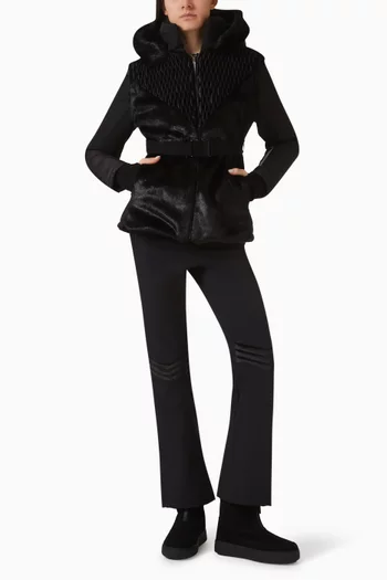 Belted Ski-let Jacket