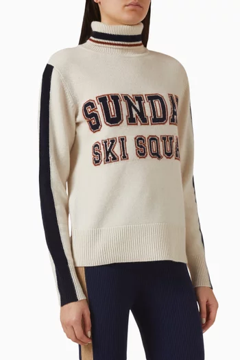 Ski Sweater in Cashmere-blend