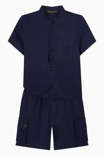 Bermuda Shorts in Linen