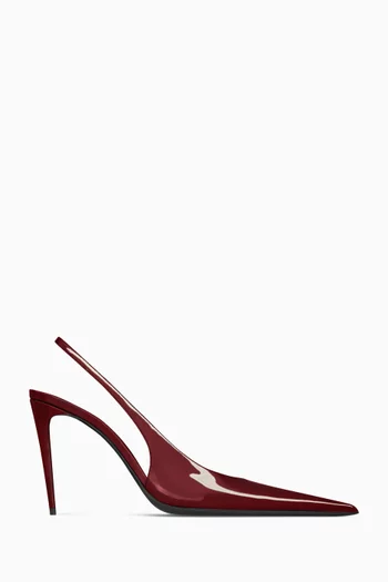Guermantes 95 Slingback Pumps in Patent Leather