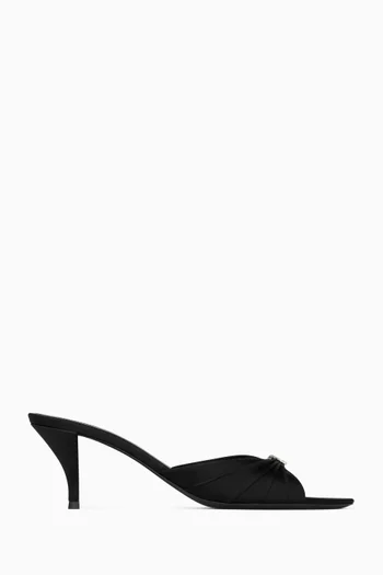 حذاء جيري مفتوح من الخلف بكعب 60‏ مم ستان